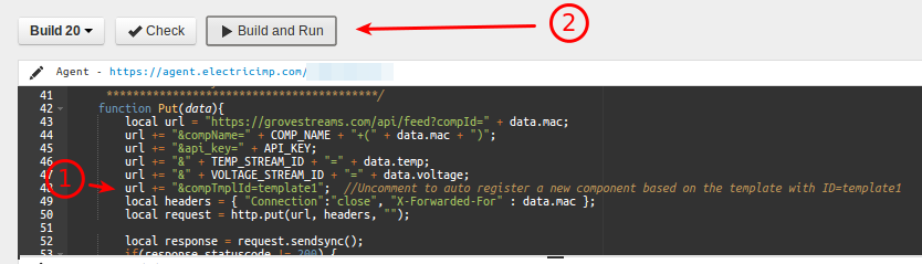 GroveStreams - Temperature Example