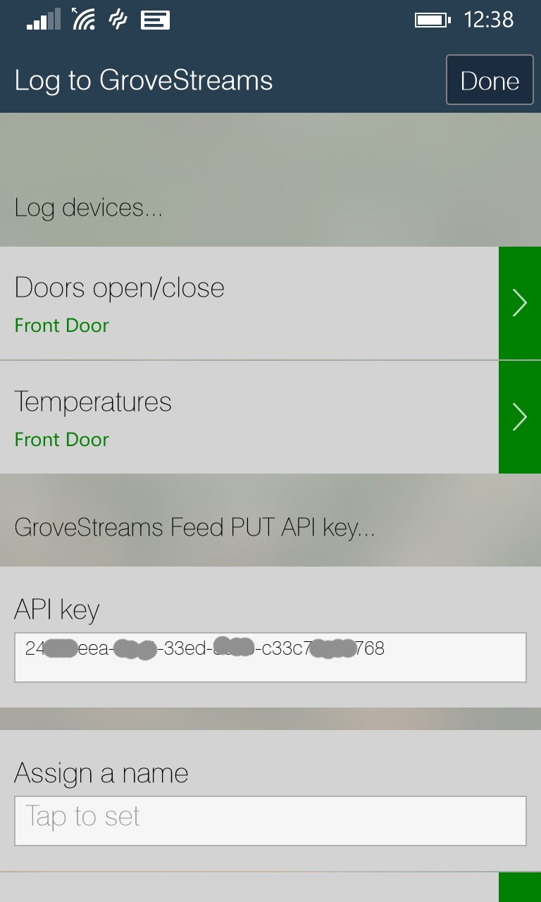 GroveStreams - SmartThings